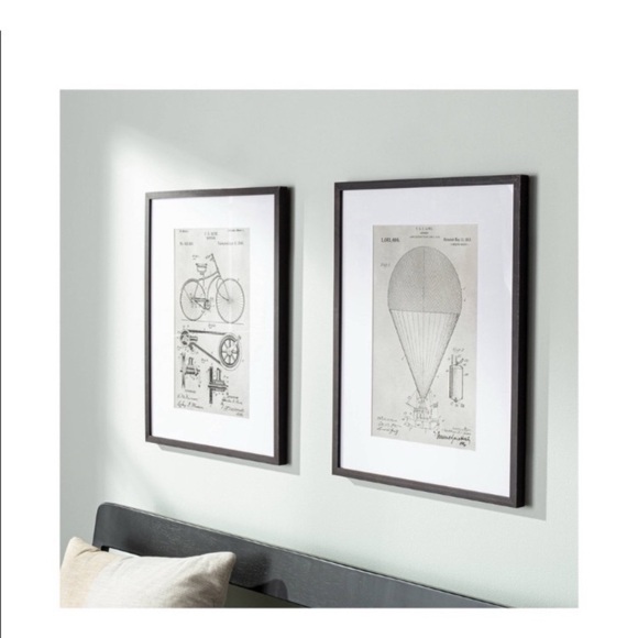 16x20 framed Bicycle print. Hearth & Hand-Magnolia - Picture 1 of 1